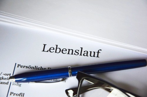 Bild eines Lebenslaufs