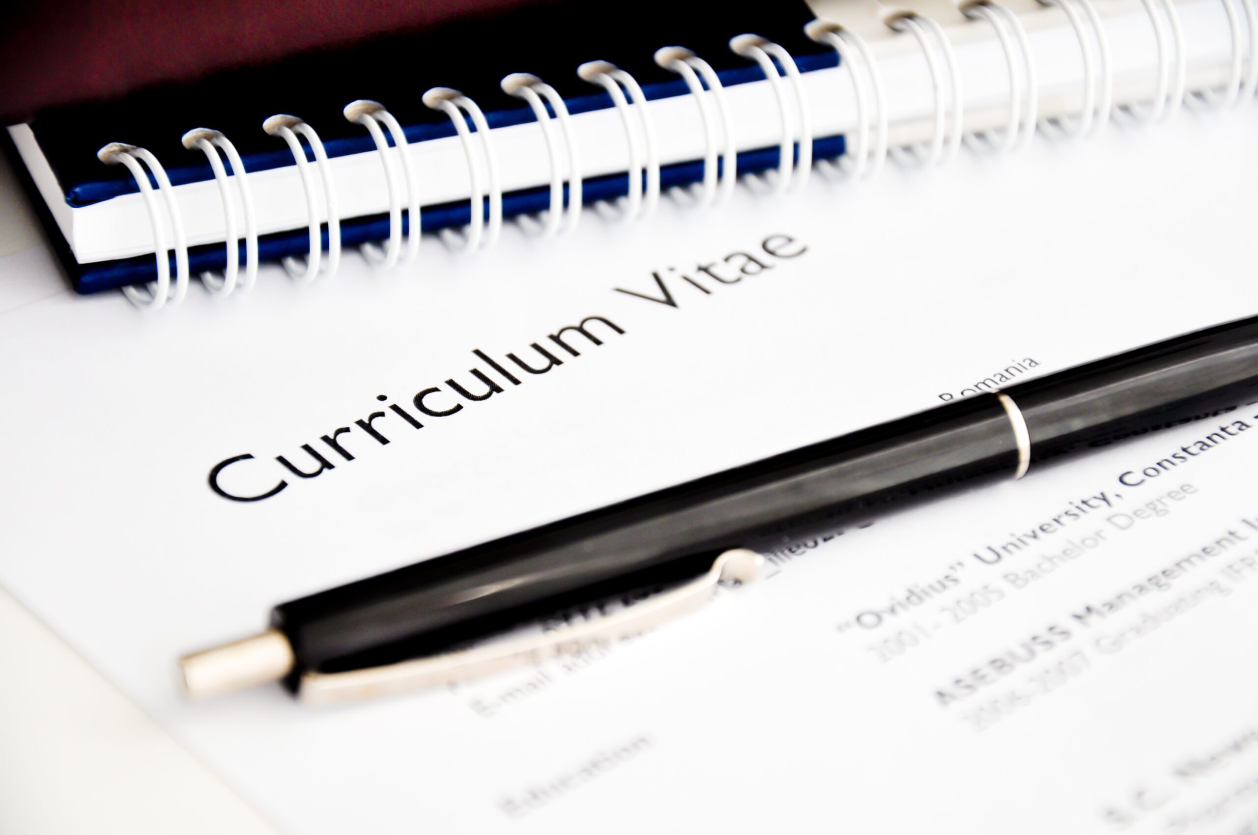 CV englisch